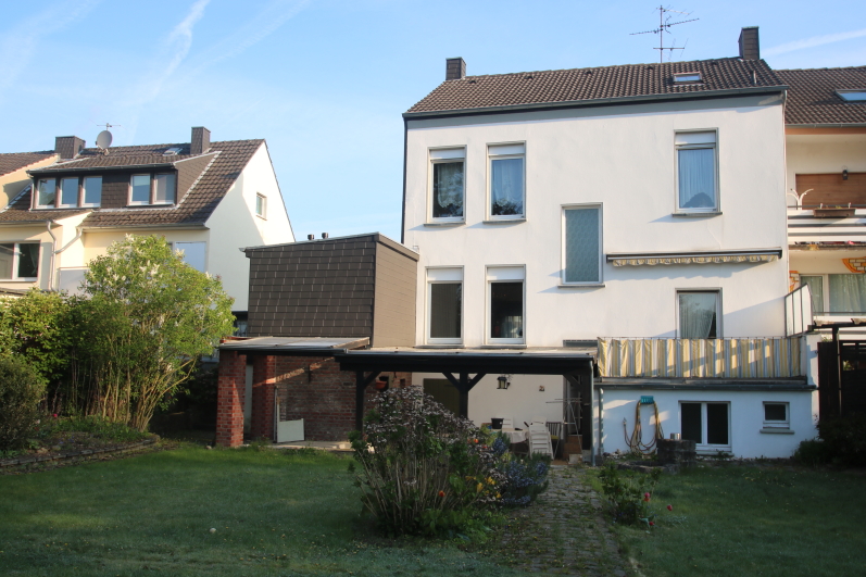 R�ckansicht Einfamilienhaus Viersen (Ummer)