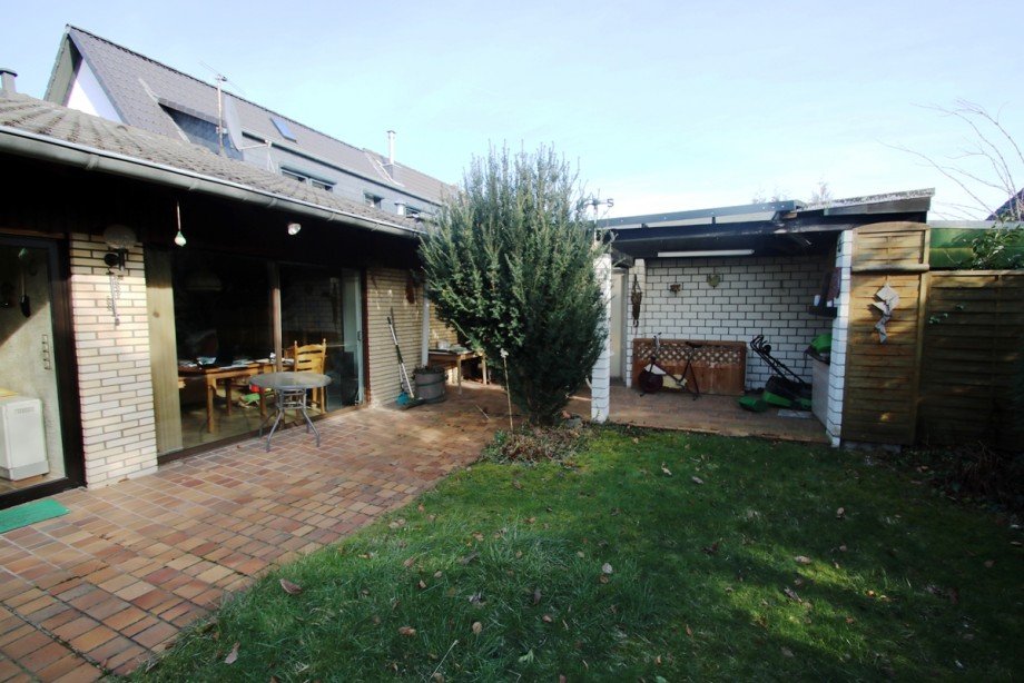 R�ckansicht Bungalow Willich