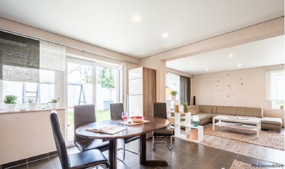 Wohn Essbereich zur Terasse Bungalow Korschenbroich