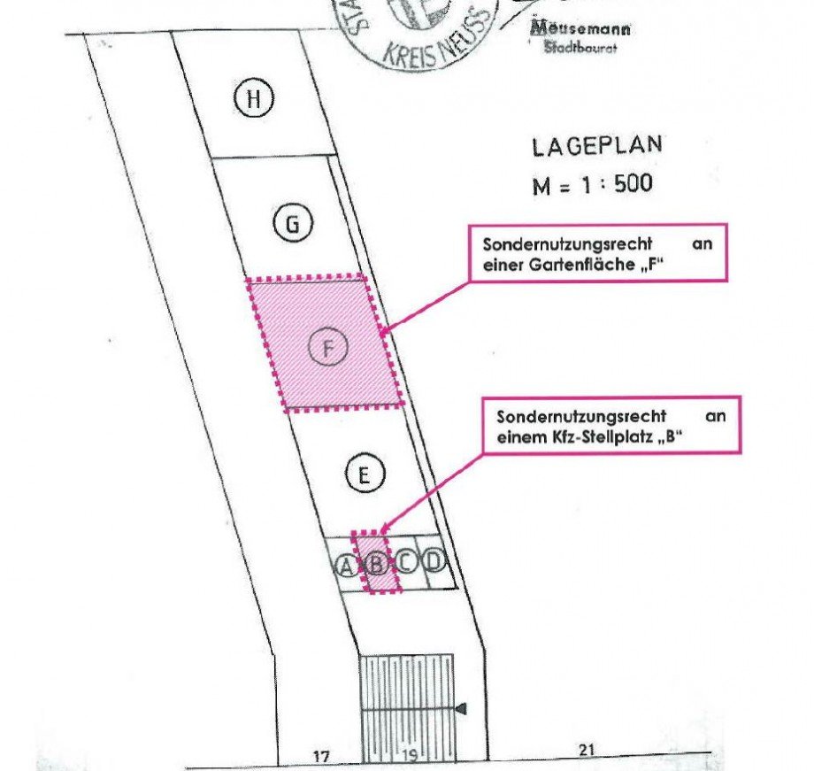 3 Garten Parkplatz Etagenwohnung Korschenbroich